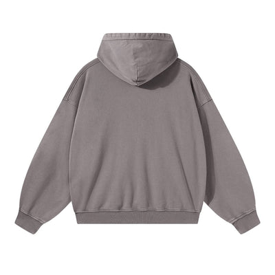 Vintage Washed Heavyweight Pullover Hoodie