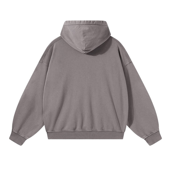 Vintage Washed Heavyweight Pullover Hoodie