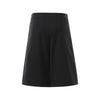 Vintage Asymmetrical Wide Leg Cropped Suit Shorts