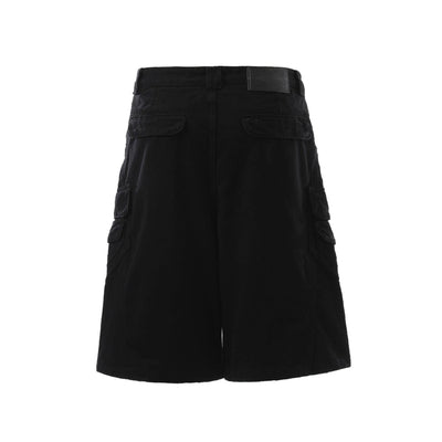 Multi Pocket Cargo Denim Shorts