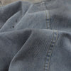 Men’s Retro Street Distressed Stand Collar Denim Jacket