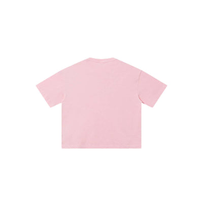 Distressed Fade Drop Shoulder Oversized Cotton T-Shirt