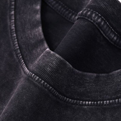 Washed Faded Baggy Cotton Tee 7.5oz