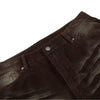 Vintage American Whiskered Corduroy Wide-Leg Jeans
