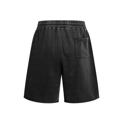 Heavyweight Vintage Wash Ripped Pocket Shorts