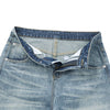 Vintage Whiskered Gradient Washed High Waist Barrel Wide Leg Denim Jeans