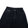 Vintage Loose Straight-Leg Denim Bermuda Shorts