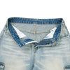Wash Utility Pocket Denim Shorts