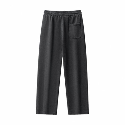 Vintage Wash Straight-Leg Fleece Sweatpants