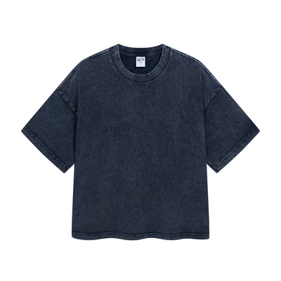 Vintage Washed Boxy Heavyweight Tee 275gsm