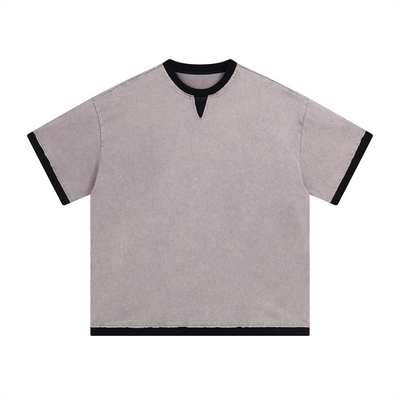 Batik Vintage Washed Ringer Tee 250gsm