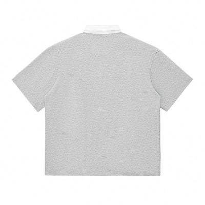 Minimalist Everyday Soft Knit Casual Tee