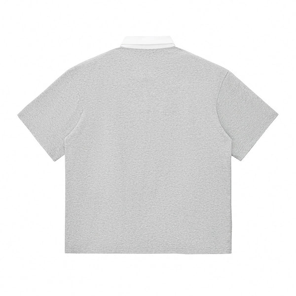 Minimalist Everyday Soft Knit Casual Tee