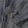 Zip-Up Baggy Denim Jacket