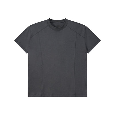 Lyocell Athletic Tee Paneled Design Clean Fit Soft Touch