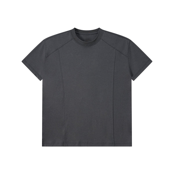 Lyocell Athletic Tee Paneled Design Clean Fit Soft Touch