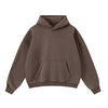 Soft Cotton Fleece Front Pocket Pullover Hoodie