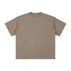 Heavyweight Waffle Split-Hem Texture T-Shirt