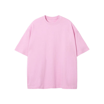 Luxury Cotton Slouchy Comfortable Oversized Basic Tee