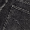 Vintage Black Wrinkle Wash Baggy Jeans