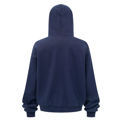 Fleece Lined Full Zip Front Hoodie