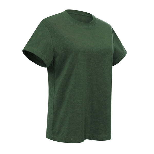 Women’s Slub Cooling Structured Shoulder Tee