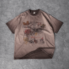 Reversed Vintage-Washed Graphic Tee