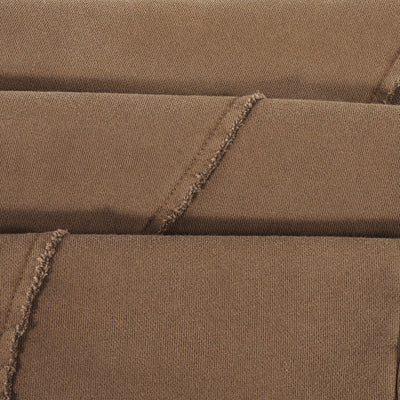 Distressed Washed Patchwork Jogger Pants