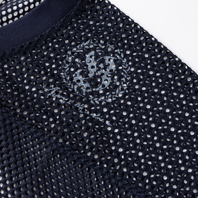 Retro Mesh Cropped Football Jersey Number 18