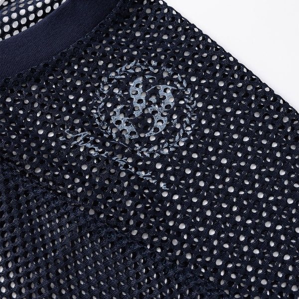 Retro Mesh Cropped Football Jersey Number 18
