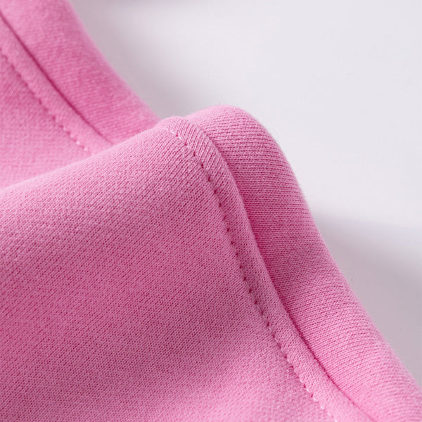 Soft Cotton Fleece Zip Up Hoodie Kangaroo Pockets