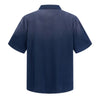 Retro Distressed Cotton Vintage Wash Polo T-Shirt