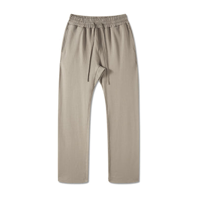Solid Color Thick Relaxed Joggers