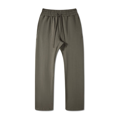 Solid Color Thick Relaxed Joggers