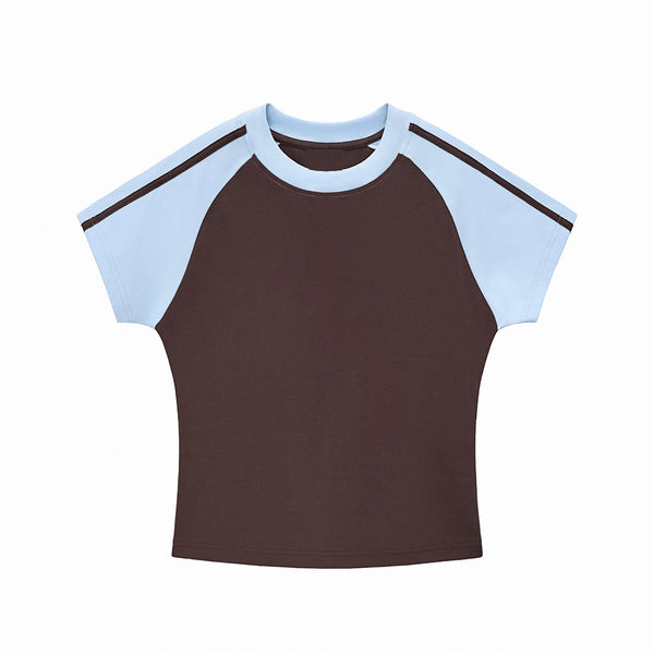Women’s Color Block Raglan Tee