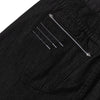 Minimalist Wide Leg Black Jeans
