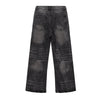 Vintage Whiskered Straight Leg Jeans