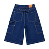 Vintage Wide Leg Denim Shorts