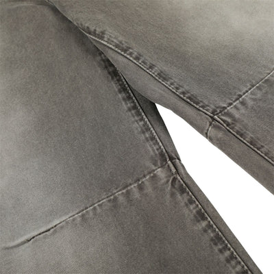 Men's Washed Vintage Curved Denim Loose Wide Leg Street Pants