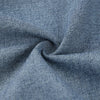 Vintage Washed Denim Zip Polo Shirt