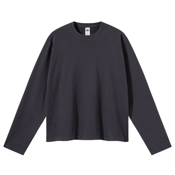 Solid Stretch Thumb Hole Long-Sleeve T-Shirt 260gsm