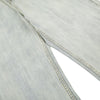 Vintage Light Wash Wide Leg Slub Denim Jeans