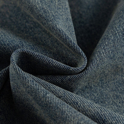 High Street Distressed Autumn Loose Washed Denim Jacket