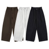 Relaxed Pleated Wide Leg Trousers