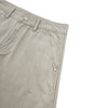 Washed Wrinkled Barrel with Zipper Pockets Cargo Pants