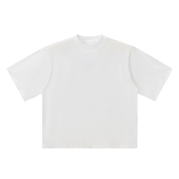 Mock Neck Oversized Vintage Tee