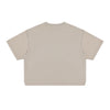 275G Heavyweight Cotton Coverstitch Cropped Tee