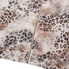 Vintage Streetwear Leopard Pattern Relaxed Fit Zip Hoodie