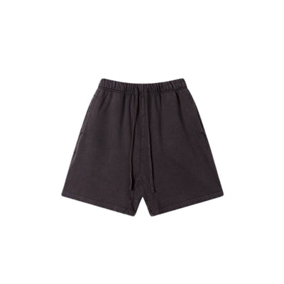 Vintage Fade Oversized Cotton Shorts
