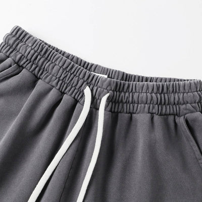 Heavyweight Vintage Wash Ripped Pocket Shorts